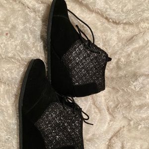 TOMS Women’s Lace-Up Wedges